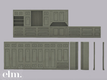 Elm. Adeline Cabinets [Sage]
