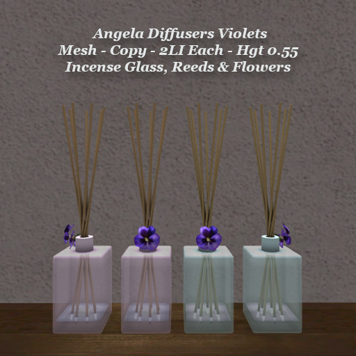 Angela Diffusers Violets