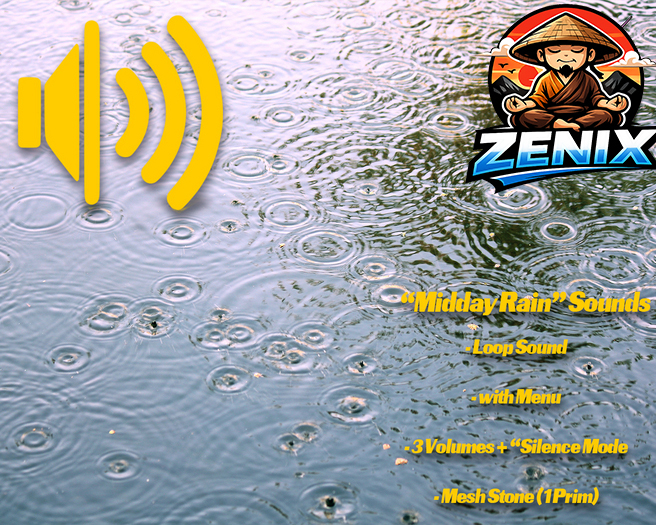 *ZENIX* SoundDesign "Midday Rain"