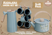 - Legna - Madalena Coffee Set V2 (Blue Pack)