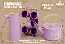 - Legna - Madalena Coffee Set V2 (Purple Pack)
