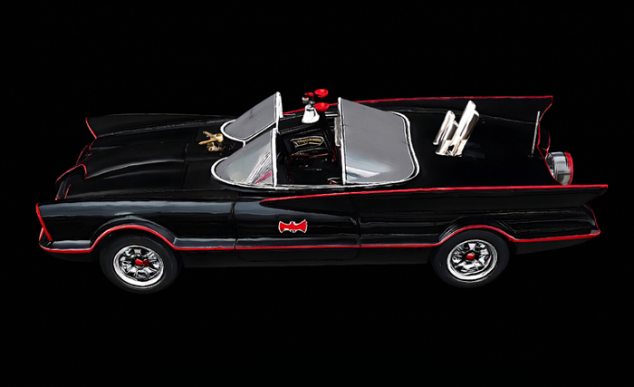 Second Life Marketplace - batmobile old 60's copy mod 35 prim 2026