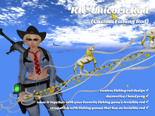 *KK* Unicorn Rod [C] (compatible with 7Seas, Virtual Fishing, Xundra's Fishing & others)