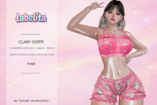 [LABELITA] Clary Outfit Pink