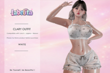 [LABELITA] Clary Outfit White