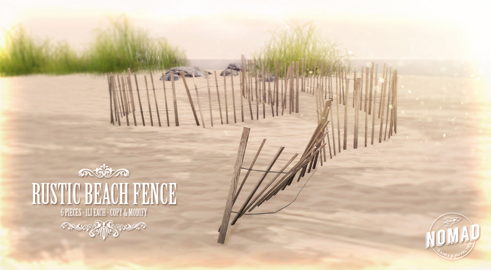 NOMAD // RUSTIC BEACH FENCE // FATPACK