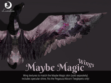 Lunistice: Maybe Magic - Pegasus/Alicorn Teeglepet Wings