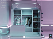 Gora Wardrobe Cabinet PG [Erfe Design]