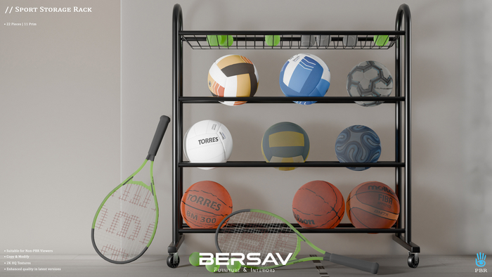 Bersav - Sport Storage Rack // FATPACK