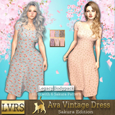 [LVRS] Ava Vintage Dress Sakura LEGACY Bodypack