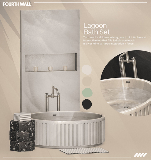 Fourth Wall / Lagoon Bath Set - PG