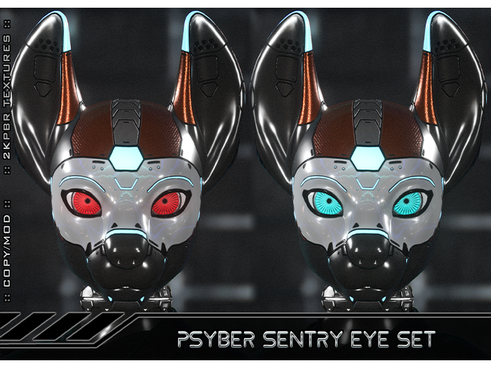 Second Life Marketplace - [Black Industries] - PSYBER Sentry Eyes