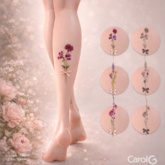 CAROLG. - Floral Calf Tattoo