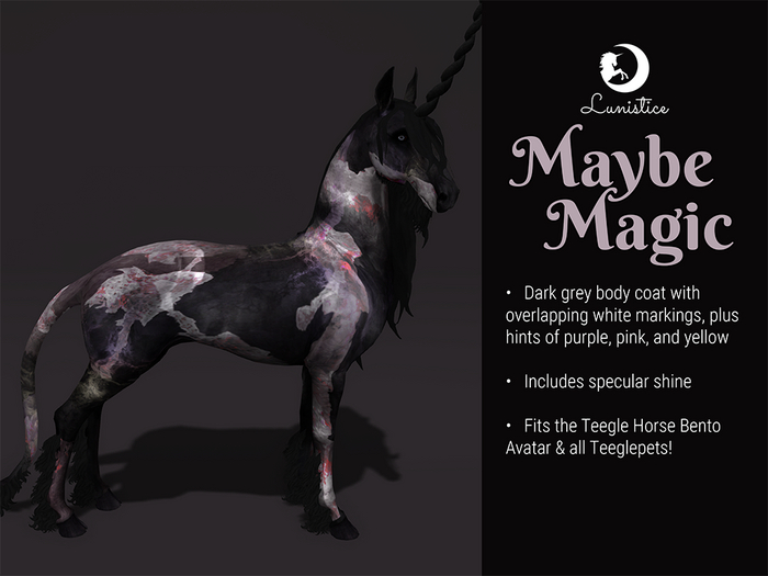 Lunistice: Maybe Magic - Teegle Body Coat & Hooves