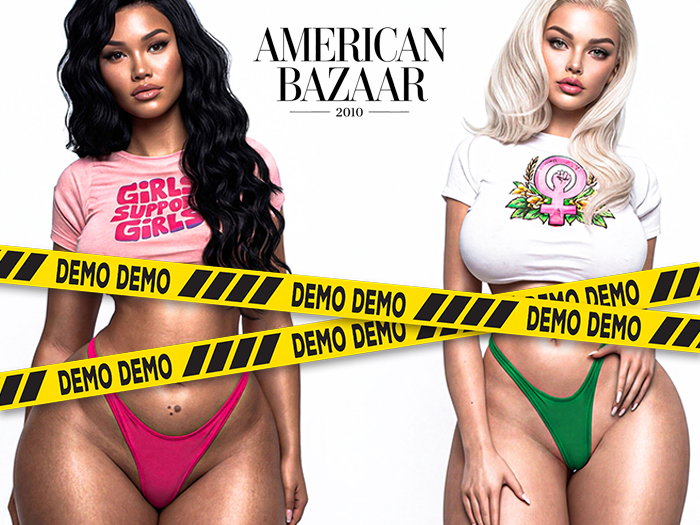 (AMERICAN BAZAAR) Regular Panties DEMO