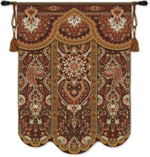 Paradise Cinnabar Tapestry