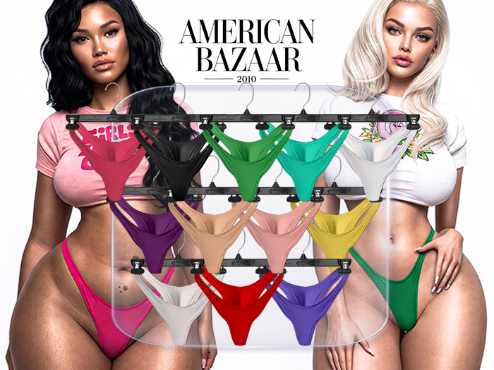 (AMERICAN BAZAAR) Regular Panties FATPACK