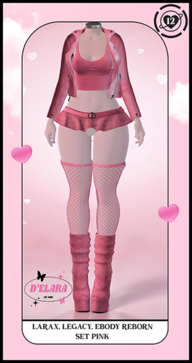 D'Elara #12 SET PINK