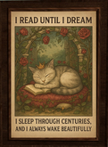 Fluffingtons Cat Art - Sleeping Beauty Frame