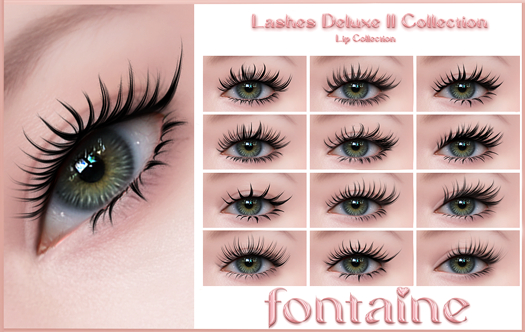 Fontaine Cosmetics - Lashes Deluxe Collection
