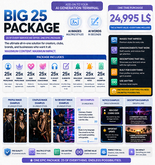 Virtual World Marketing - Big 25 Package (ADD)