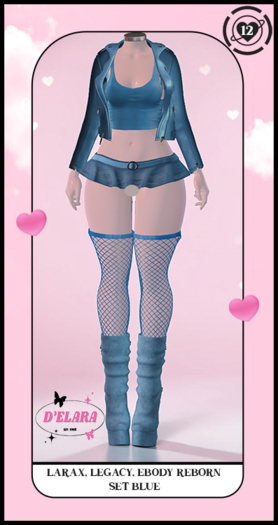 D'Elara #12 SET BLUE