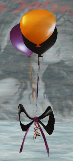 Sculpt Designer Halloween Party Balloons - Orange Black Purple