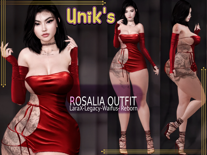 UNIK'S ROSALIA OUTFIT - HUD BOX