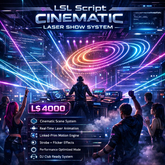 Cinematic Linked-Prim Laser Show System – Advanced LSL Script for Second Life Clubs, DJs & Events | Fully Customizable