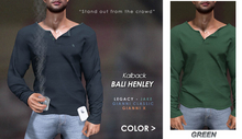<Kalback> Bali Henley Green
