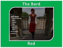 The Bard - Red