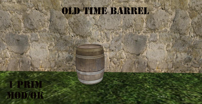 old time barrel