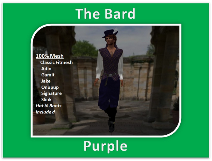 The Bard - Purple