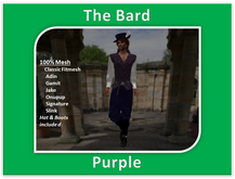 The Bard - Purple