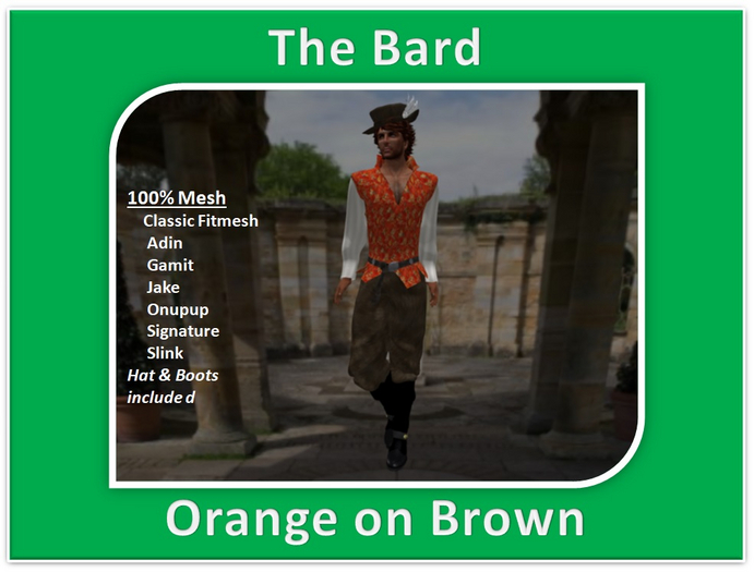 The Bard - Orange