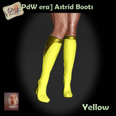 [PdW era] Astrid boots - Yellow
