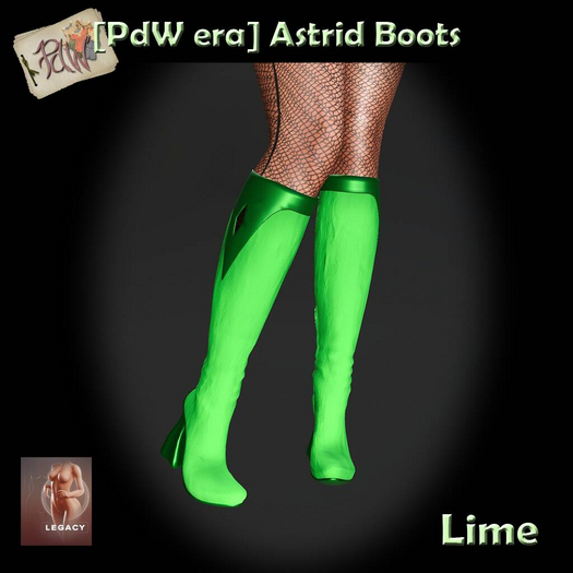 [PdW era] Astrid boots - Lime