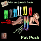 [PdW era] Astrid boots - Fat Pack