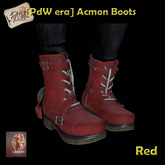 [PdW era] Acmon boots - Red
