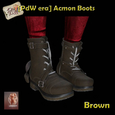 [PdW era] Acmon boots - Brown