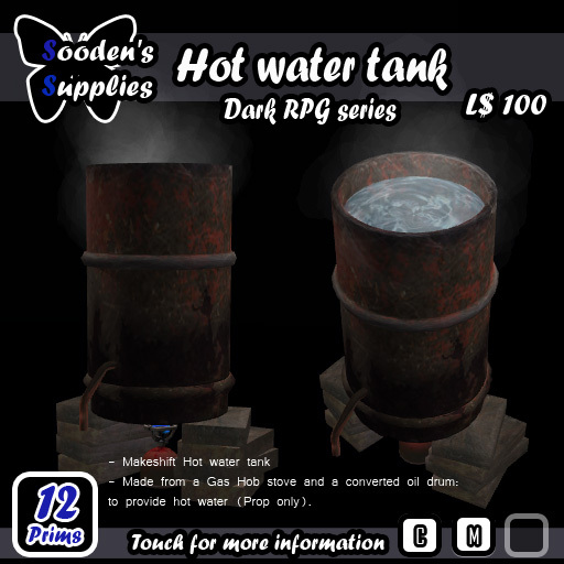 Makeshift Hot water tank (Box)