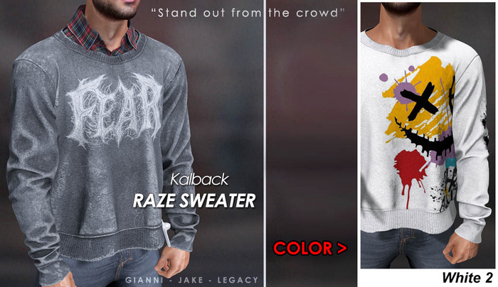 <Kalback> Raze Sweater White 2