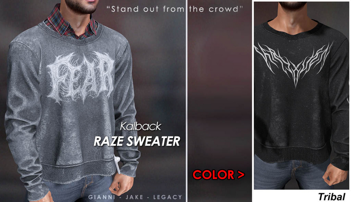 <Kalback> Raze Sweater Tribal
