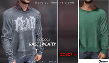 <Kalback> Raze Sweater Green