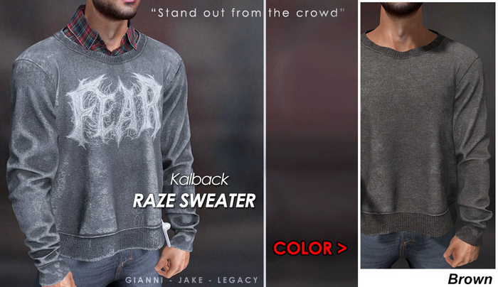 <Kalback> Raze Sweater Brown