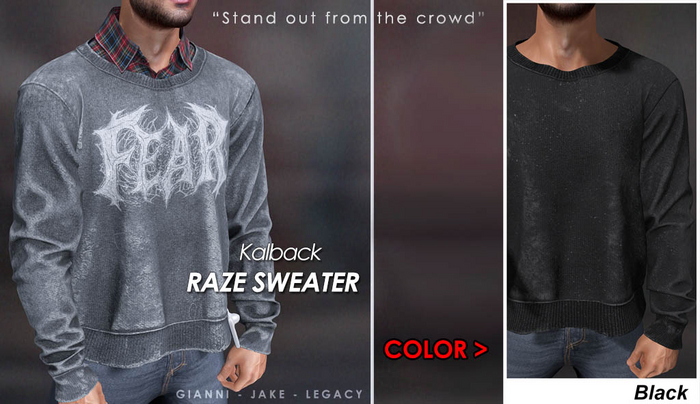 <Kalback> Raze Sweater Black