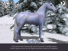 Lunistice: Icicle - Teegle Body Coat & Hooves