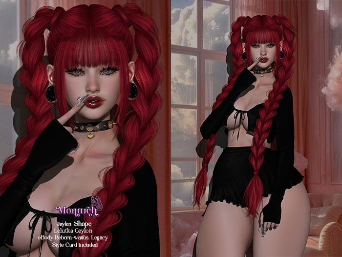 * MONARCH * Jaylen Shape Lelutka Ceylon EvoX 4.0