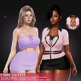 [S<3T] Esme Top  [PINK]