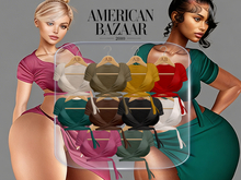(AMERICAN BAZAAR) Shely Top FATPACK (add me)